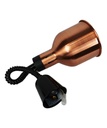 CS Wärmelampe CH-01 Bronze, 600 mm, Ø 175 mm, messing