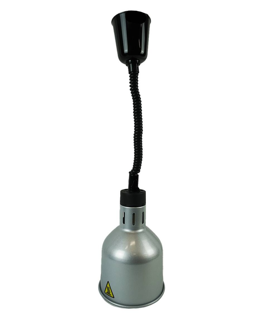 CS Wärmelampe CH-01, 600 mm, Ø 175 mm, silber