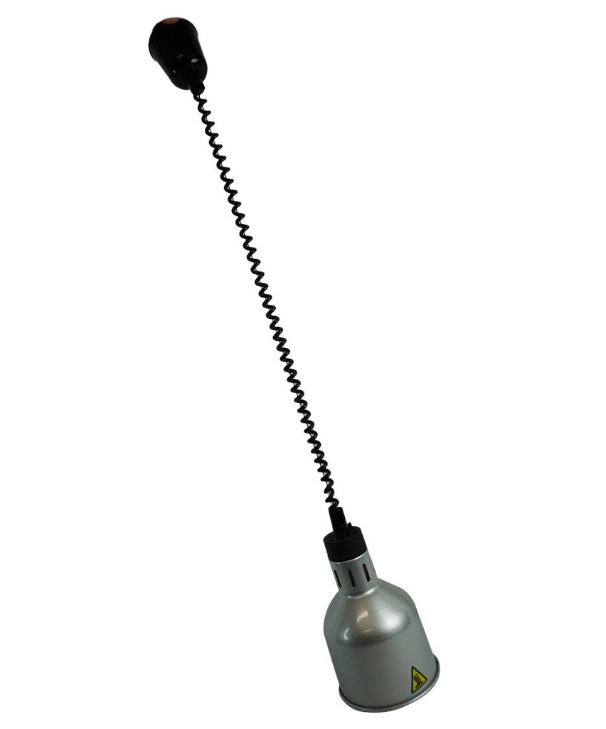 CS Wärmelampe CH-01, 600 mm, Ø 175 mm, silber