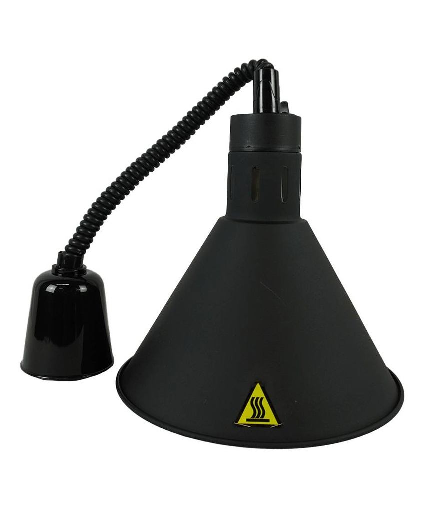 CS Wärmelampe CH-02, 600 mm, Ø 275 mm, schwarz