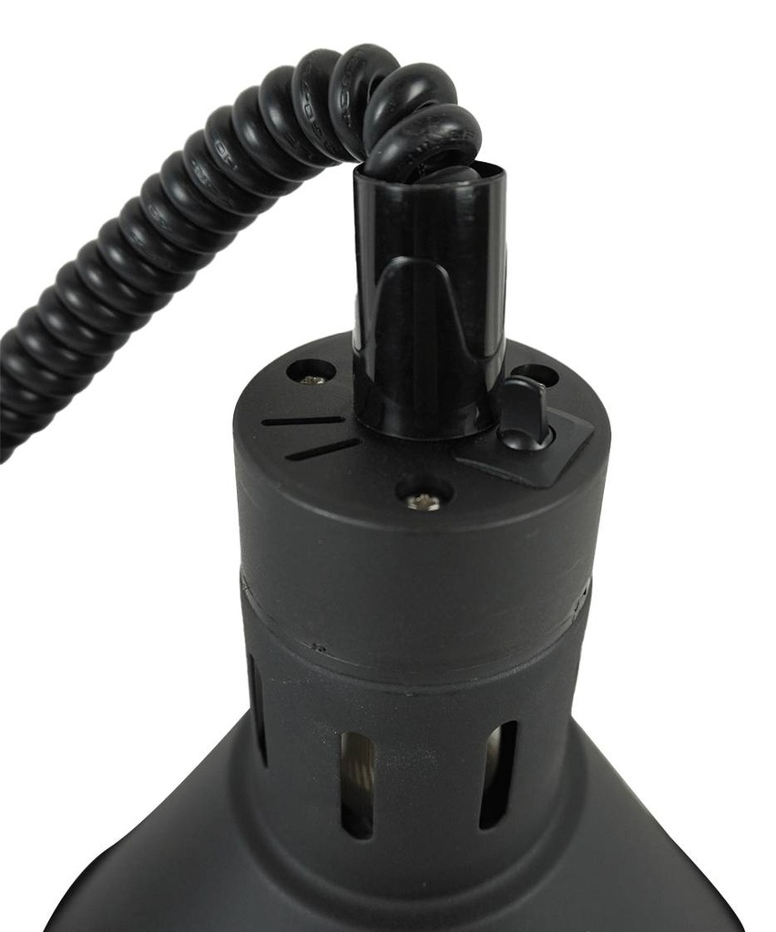 CS Wärmelampe CH-02, 600 mm, Ø 275 mm, schwarz