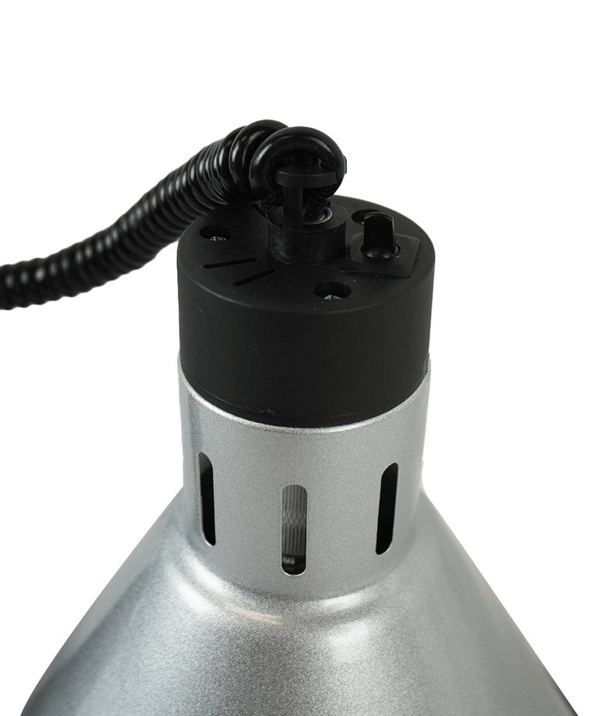 CS Wärmelampe CH-02, 600 mm, Ø 270 mm, silber