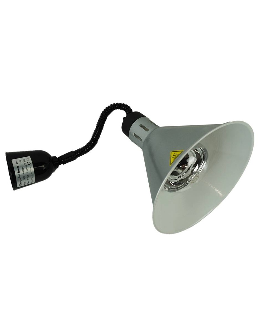 CS Wärmelampe CH-02, 600 mm, Ø 270 mm, silber
