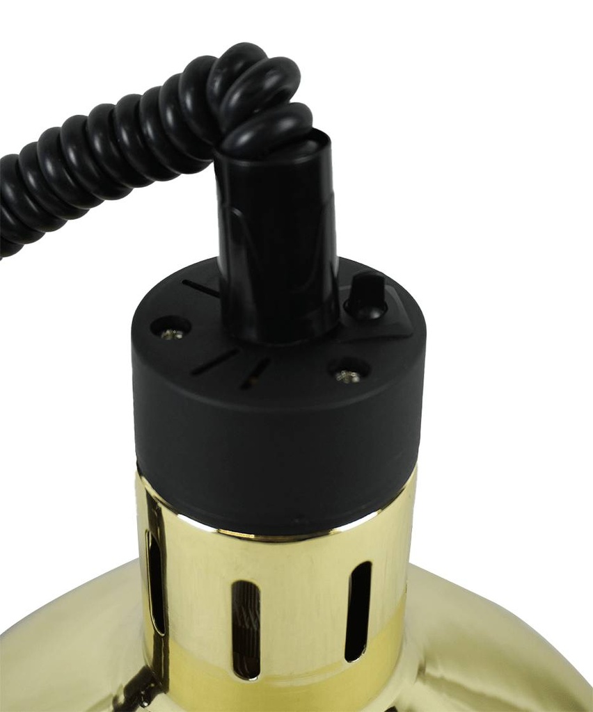 CS Wärmelampe CH-03, 600 mm, Ø 290 mm, gold