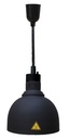 CS Wärmelampe, 770 mm, L 1140 mm, Ø 240 mm, schwarz