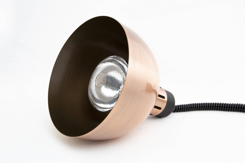 CS Wärmelampe CH-04 Bronze, 600 mm, Ø 240 mm, messing