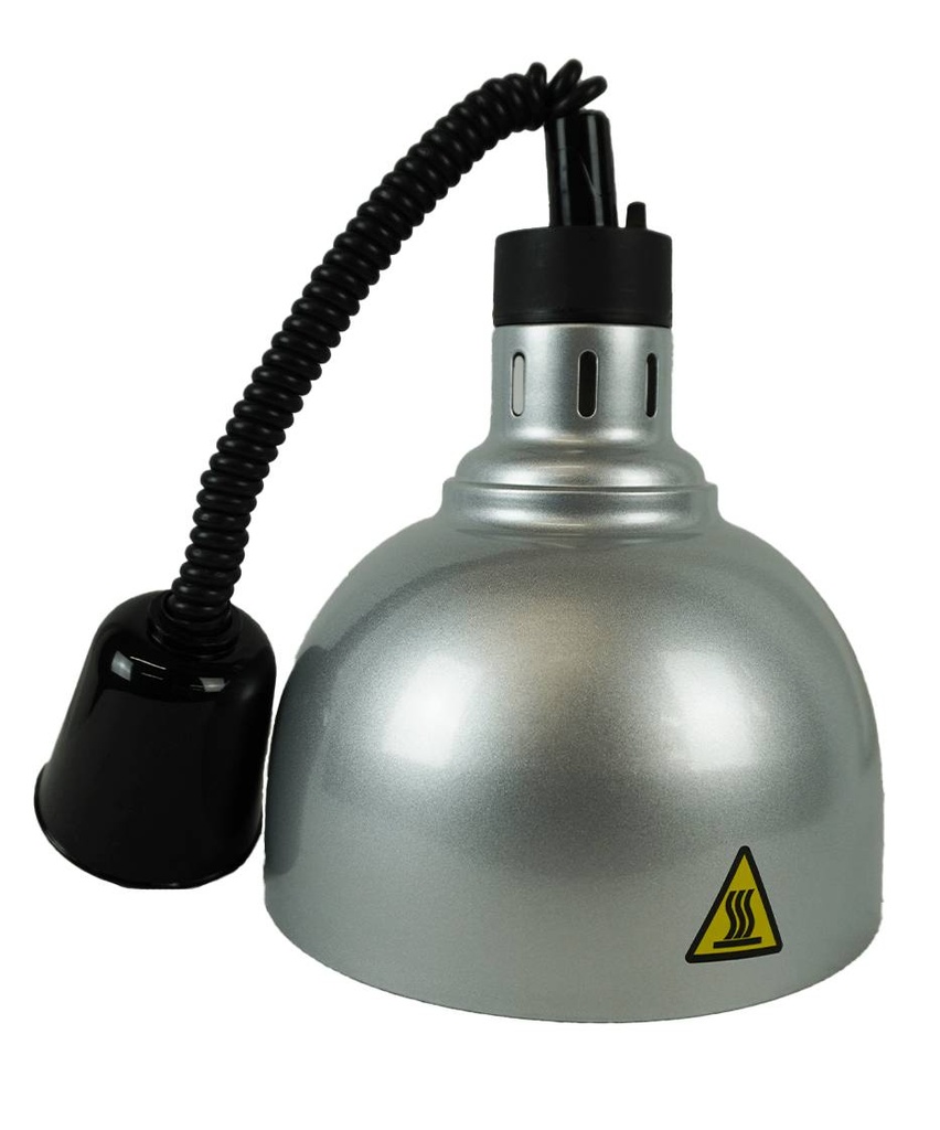 CS Wärmelampe CH-04, 600 mm, Ø 240 mm, silber