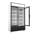 Kühlschrank 2 Glastüren, 1120 x 610 x 1973 mm, 670 L