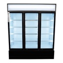 Kühlschrank 3 Glastüren, 1600 x 610 x 1973 mm, 1065 L