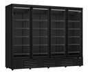Kühlschrank 4, 2508 x 710 x 2003 mm, 2025 L, schwarz