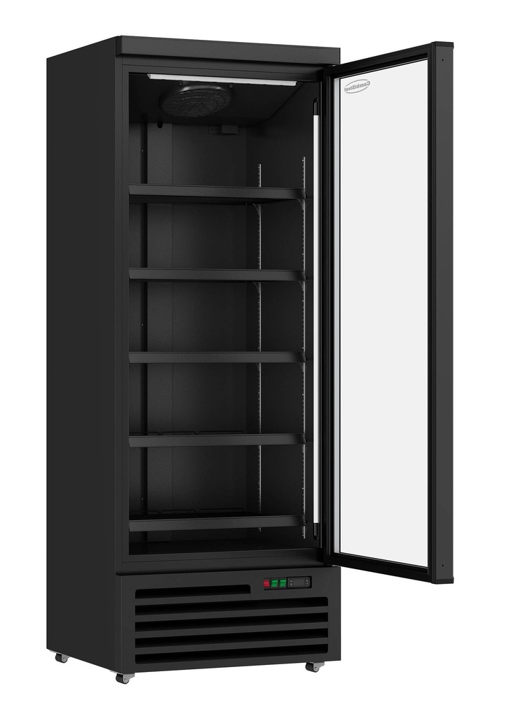Kühlschrank 1, 750 x 710 x 2003 mm, 600 L, schwarz
