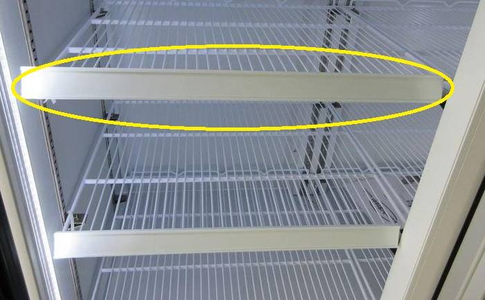Preiskartenhalter Mittlere Regale, 545 mm, weiß
