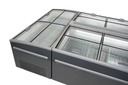 Supermarkt Tiefkühltruhe 1450 Automatische, grau