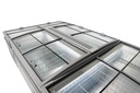 Supermarkt Tiefkühltruhe 2100, 2100 x 850 x 870 mm, grau