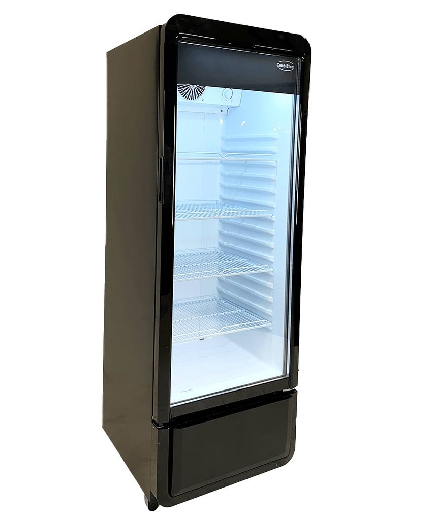 Kühlschrank 1, 540 x 560 x 1525 mm, 218 L, schwarz
