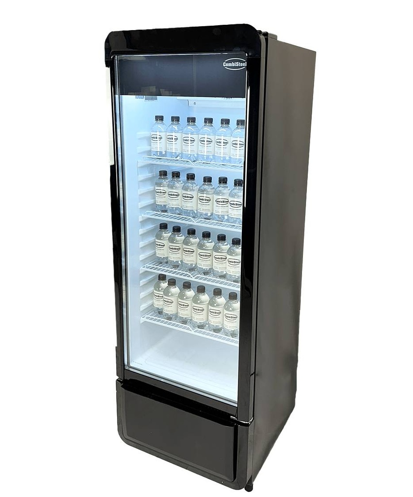 Kühlschrank 1, 540 x 560 x 1525 mm, 218 L, schwarz