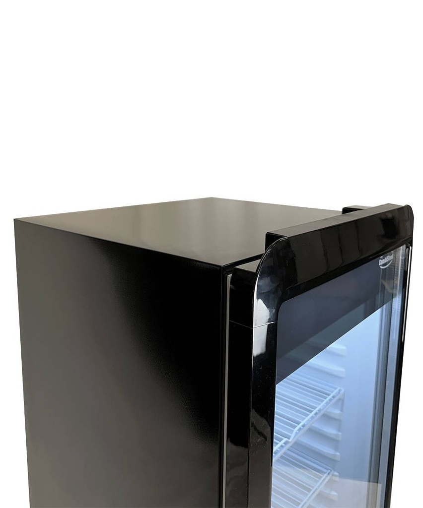 Kühlschrank 1, 540 x 560 x 1525 mm, 218 L, schwarz