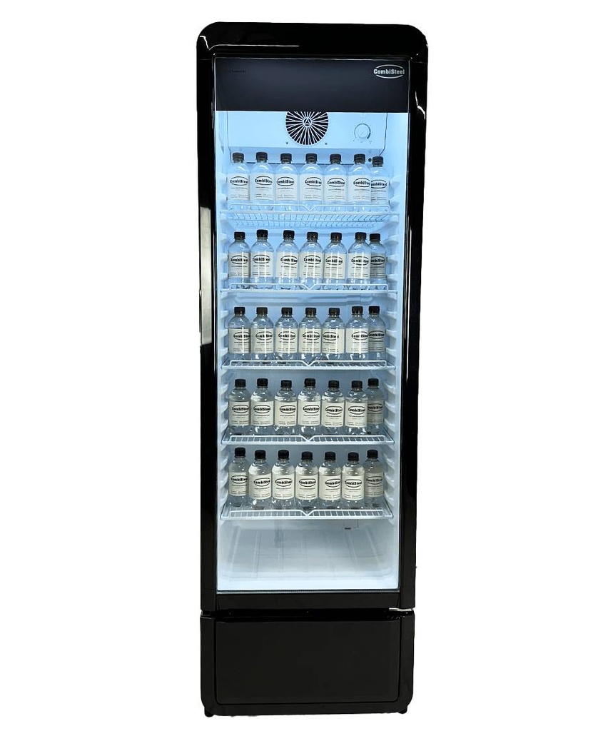 Kühlschrank 1, 540 x 560 x 1725 mm, 258 L, schwarz