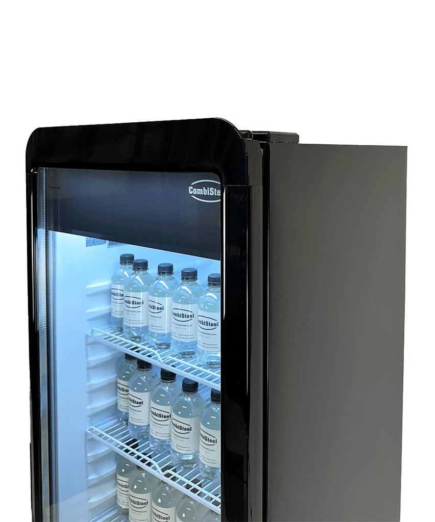 Kühlschrank 1, 540 x 560 x 1725 mm, 258 L, schwarz