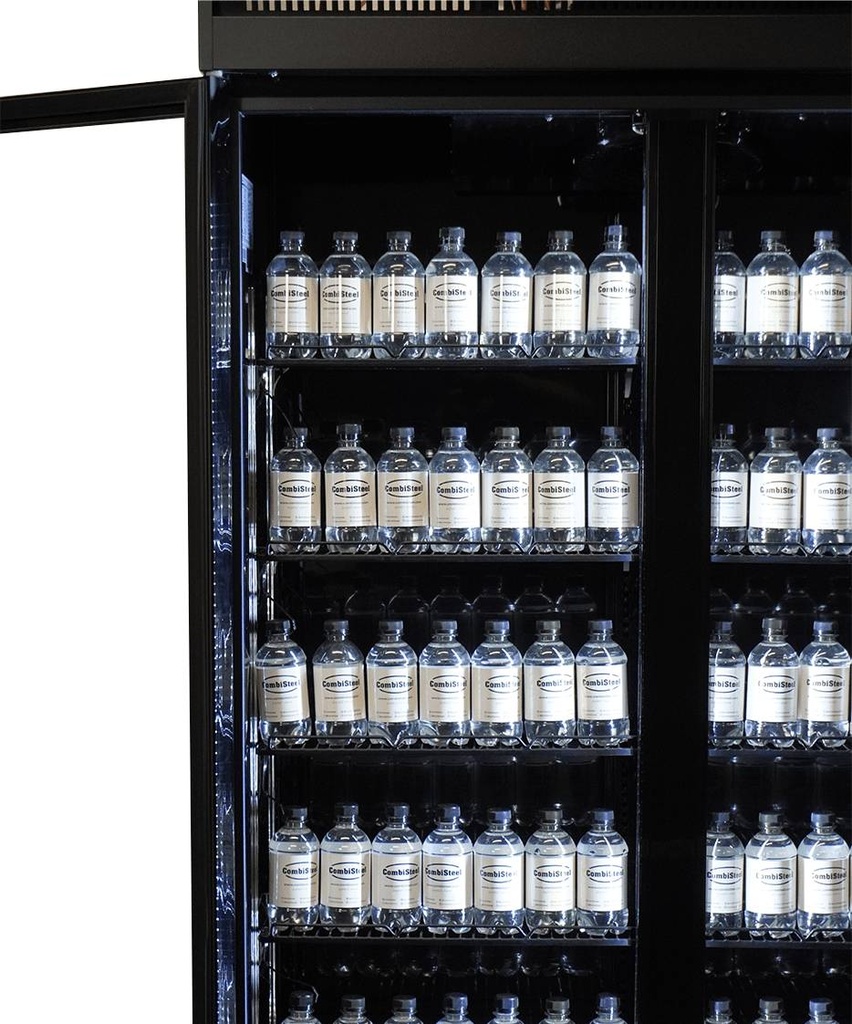 Kühlschrank 3, 1650 x 596 x 2003 mm, 893 L, schwarz