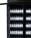 Kühlschrank 3, 1650 x 596 x 2003 mm, 893 L, schwarz