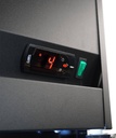 Kühlschrank 3, 1650 x 596 x 2003 mm, 893 L, schwarz