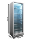 Tiefkühlschrank 1, 382 L, 640 x 670 x 1875 mm, 382 L, weiß