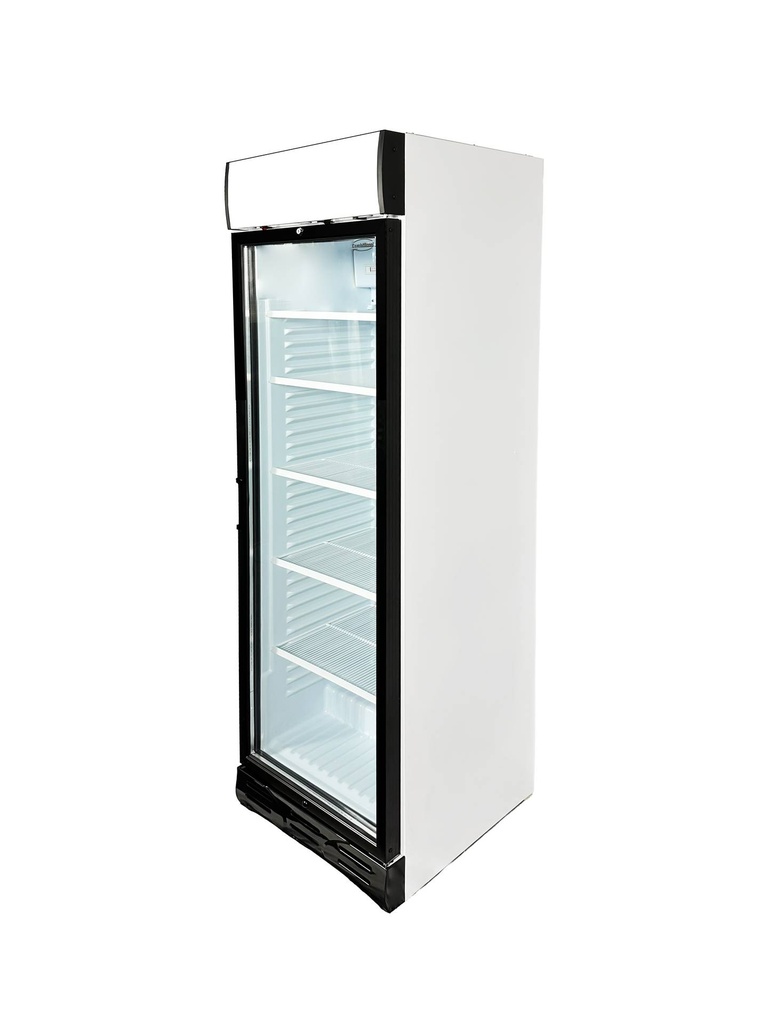 Kühlschrank 1 Glastür, 595 x 620 x 2000 mm, weiß