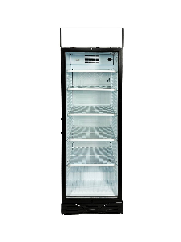 Kühlschrank 1 Glastür, 595 x 620 x 2000 mm, weiß