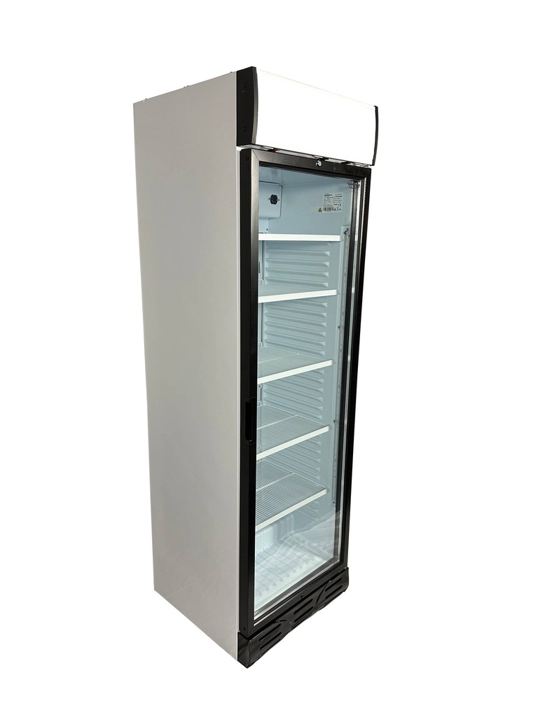 Kühlschrank 1 Glastür, 595 x 620 x 2000 mm, weiß
