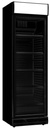 Kühlschrank 1 Glastür, 595 x 620 x 2000 mm, schwarz