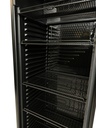 Kühlschrank 1 Glastür, 595 x 620 x 2000 mm, schwarz