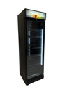 Kühlschrank 1 Glastür mit Scharnieren, 595 x 620 x 2000 mm, schwarz