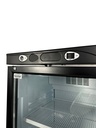 Kühlschrank 1 Glastür, 382 L, 595 x 620 x 1863 mm, weiß