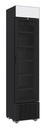Kühlschrank 1 Glastür, 232 L, 450 x 497 x 2024 mm, schwarz