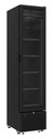 Kühlschrank 1 Glastür, 348 L, 450 x 656 x 2024 mm, schwarz