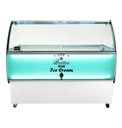Speiseisvitrine Bali, 9 x 5 L, 1192 x 825 x 1257 mm, weiß