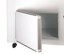 Speiseisvitrine Bali, 9 x 5 L, 1192 x 825 x 1257 mm, weiß