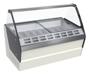 Speiseisvitrine Hawai, 16 x 5 L, 1590 x 1195 x 1335 mm, weiß