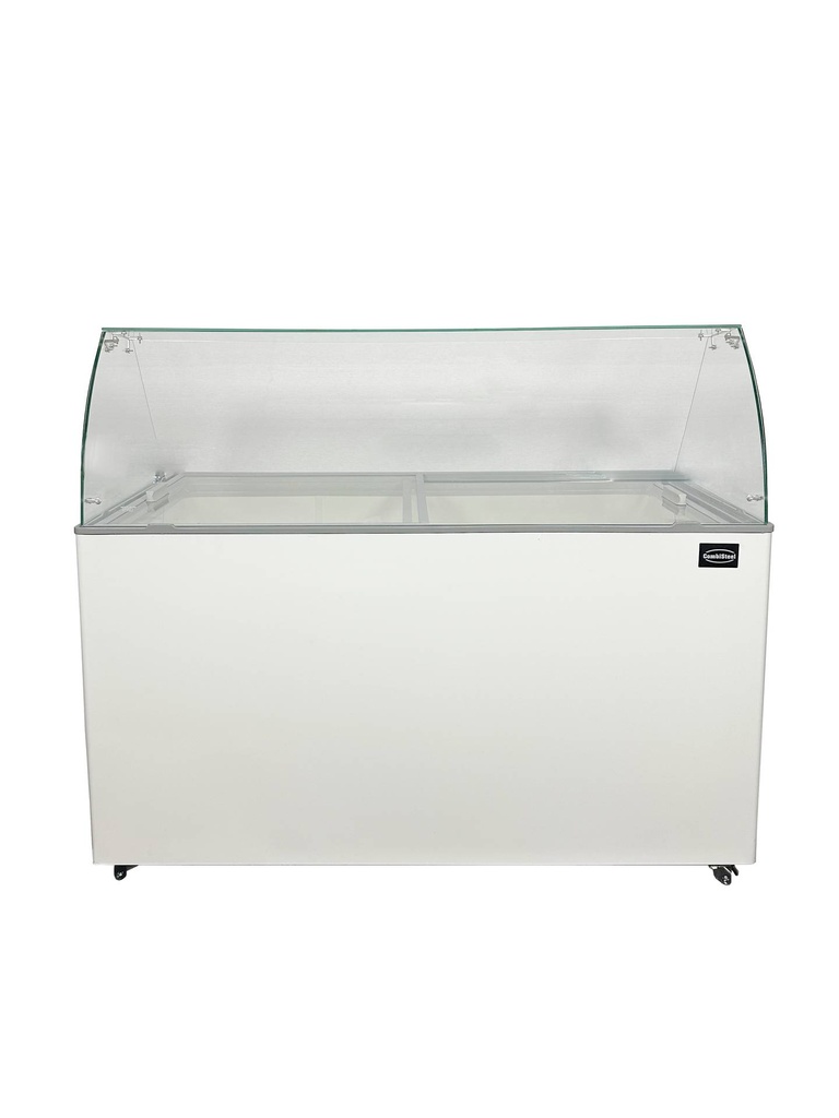 Speiseisvitrine CorsicaLT, 909 x 684 x 1229 mm, weiß