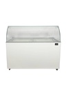 Speiseisvitrine Java, 8 x 5 L, 1184 x 727 x 1229 mm, weiß