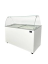 Speiseisvitrine Tenerife, 10 x 5 L, 1439 x 727 x 1229 mm, weiß