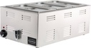 Bain-Marie mit Ablasshahn, 538 x 336 x 243 mm