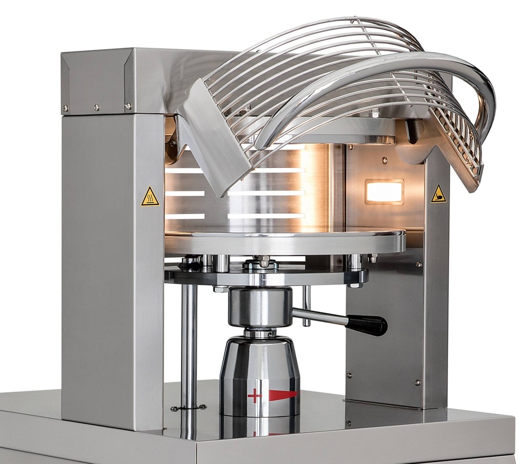 Pizza Press 33 aus Edelstahl, 470 x 690 x 820 mm