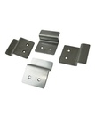 Set Clips für Rost Mini Kühl/Frierzell aus Edelstahl
