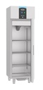 Tiefkühlschrank aus Edelstahl, 400 L, 600 x 600 x 1950 mm