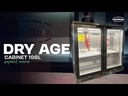 Dry Age Schrank aus Edelstahl, 198 L, 920 x 550 x 910 mm