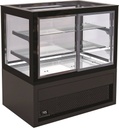 Kühlvitrine, 375 L, 1000 x 780 x 1300 mm, schwarz