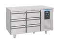 700 Kühltisch 6 aus Edelstahl, 1400 x 700 x 850 mm