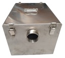 Fettabscheider aus Edelstahl, 22 L, 380 x 270 x 230 mm